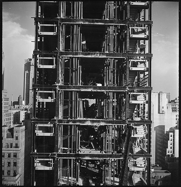[4 Details of Construction Site, New York City], Walker Evans (American, St. Louis, Missouri 1903–1975 New Haven, Connecticut), Film negative