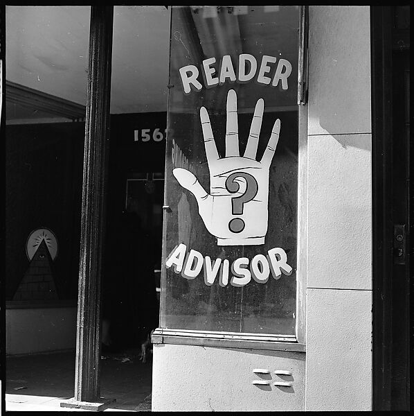 [7 Views of Palmistry Sign and Junk Shop Window, Third Avenue, New York City], Walker Evans (American, St. Louis, Missouri 1903–1975 New Haven, Connecticut), Film negative