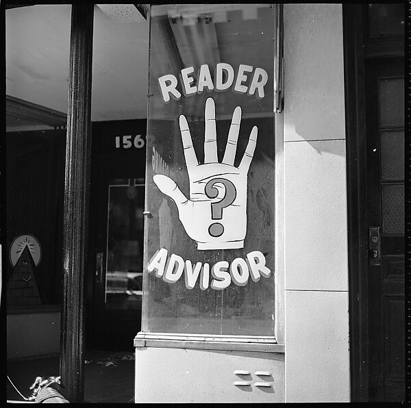 [7 Views of Palmistry Sign and Junk Shop Window, Third Avenue, New York City], Walker Evans (American, St. Louis, Missouri 1903–1975 New Haven, Connecticut), Film negative