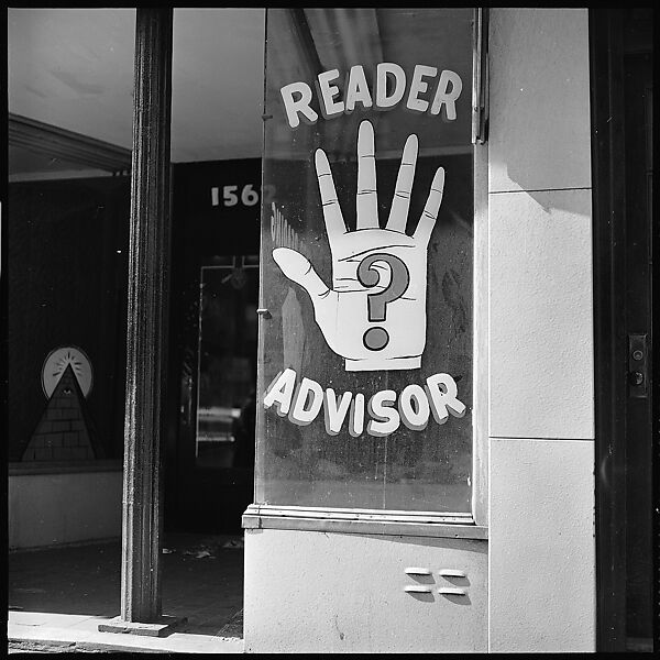 [7 Views of Palmistry Sign and Junk Shop Window, Third Avenue, New York City], Walker Evans (American, St. Louis, Missouri 1903–1975 New Haven, Connecticut), Film negative