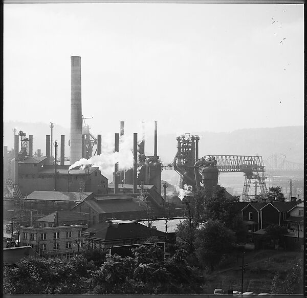[24 Views of Factory and Houses, Possibly for Fortune Magazine], Walker Evans (American, St. Louis, Missouri 1903–1975 New Haven, Connecticut), Film negative