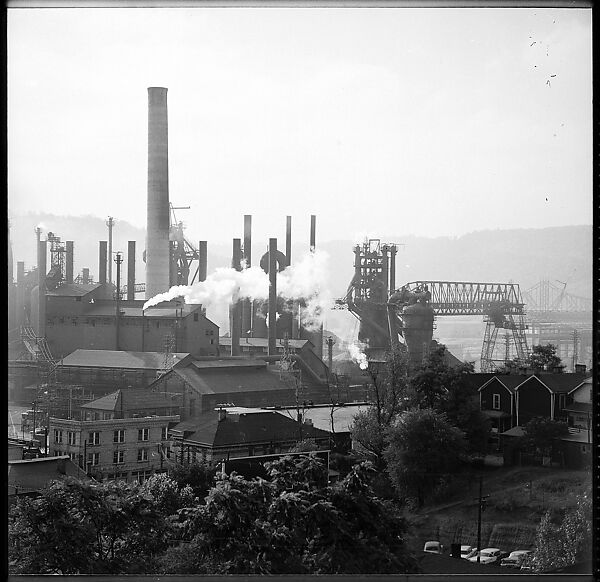 [24 Views of Factory and Houses, Possibly for Fortune Magazine], Walker Evans (American, St. Louis, Missouri 1903–1975 New Haven, Connecticut), Film negative
