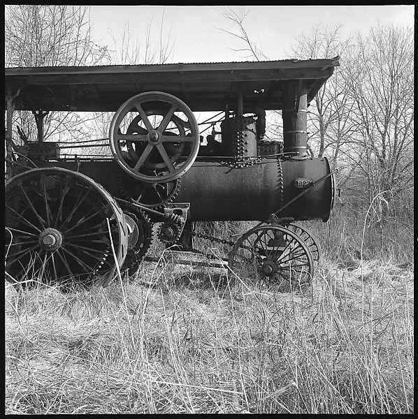 [10 Views of Steam Engine (locally known as a Willipus Wallapus) in a Field, Keysburg, Kentucky], Walker Evans (American, St. Louis, Missouri 1903–1975 New Haven, Connecticut), Film negative