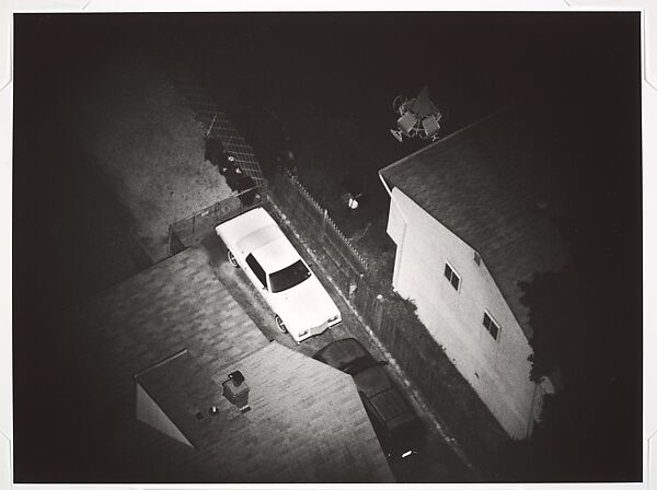 [16 Aerial Views of Houses from the "Night Sun" Series], David Deutsch (American, born 1943), Gelatin silver prints