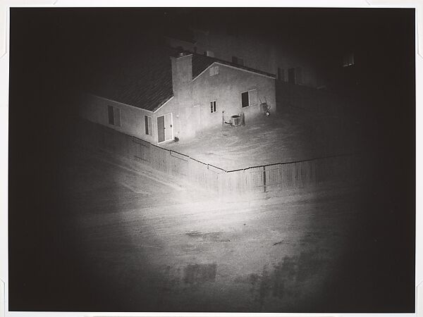 [16 Aerial Views of Houses from the "Night Sun" Series], David Deutsch (American, born 1943), Gelatin silver prints