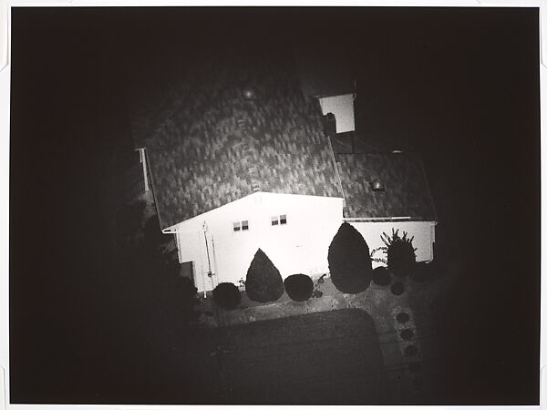 [16 Aerial Views of Houses from the "Night Sun" Series], David Deutsch (American, born 1943), Gelatin silver prints