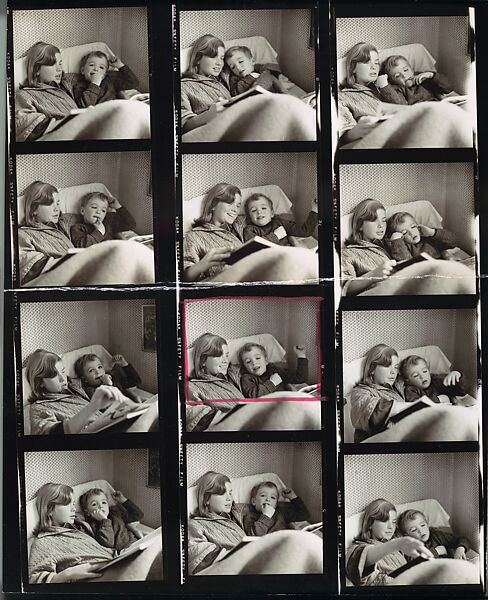 [3 Original Annotated Contact Sheets of the Coggeshall Family], Walker Evans (American, St. Louis, Missouri 1903–1975 New Haven, Connecticut), Gelatin silver prints 