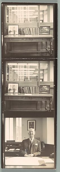 [2 Original Annotated Contact Sheets Relating to "Foundation Heads" Project], Walker Evans (American, St. Louis, Missouri 1903–1975 New Haven, Connecticut), Gelatin silver prints