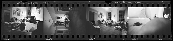 [8 Portraits of Isabelle Evans, and Ethel and Thomas Dabney Mabry in their Home in Allensville, Kentucky ], Walker Evans (American, St. Louis, Missouri 1903–1975 New Haven, Connecticut), Film negative 