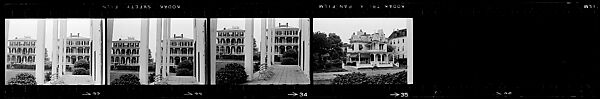 [34 Exterior Views of Hotels, Cape May, New Jersey], Walker Evans (American, St. Louis, Missouri 1903–1975 New Haven, Connecticut), Film negative
