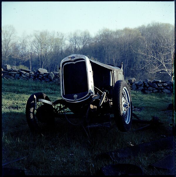 [192 Views of Junked Cars for Fortune Article "The Auto Junkyard"], Walker Evans (American, St. Louis, Missouri 1903–1975 New Haven, Connecticut), Color film transparency