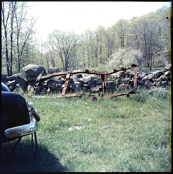 [192 Views of Junked Cars for Fortune Article "The Auto Junkyard"], Walker Evans (American, St. Louis, Missouri 1903–1975 New Haven, Connecticut), Color film transparency