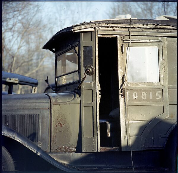 [192 Views of Junked Cars for Fortune Article "The Auto Junkyard"], Walker Evans (American, St. Louis, Missouri 1903–1975 New Haven, Connecticut), Color film transparency