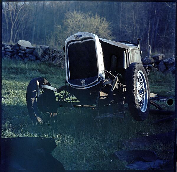 [192 Views of Junked Cars for Fortune Article "The Auto Junkyard"], Walker Evans (American, St. Louis, Missouri 1903–1975 New Haven, Connecticut), Color film transparency