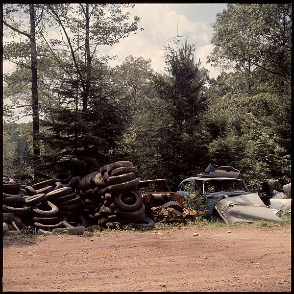 [192 Views of Junked Cars for Fortune Article "The Auto Junkyard"], Walker Evans (American, St. Louis, Missouri 1903–1975 New Haven, Connecticut), Color film transparency