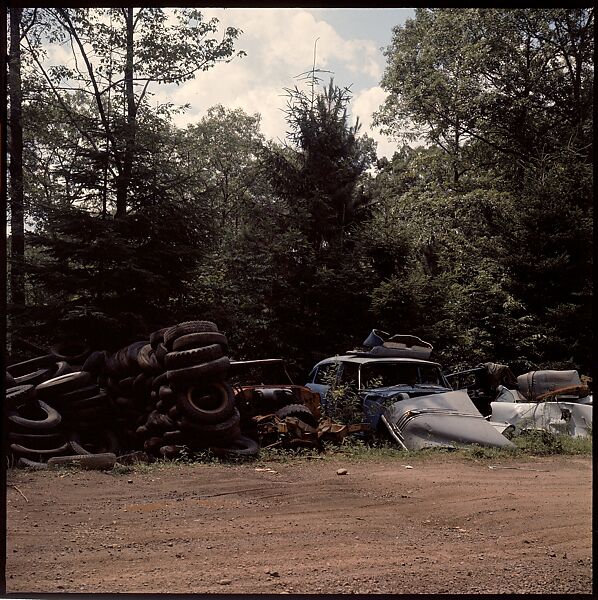 [192 Views of Junked Cars for Fortune Article "The Auto Junkyard"], Walker Evans (American, St. Louis, Missouri 1903–1975 New Haven, Connecticut), Color film transparency