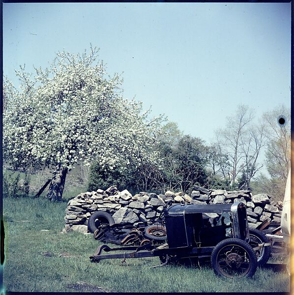 [192 Views of Junked Cars for Fortune Article "The Auto Junkyard"], Walker Evans (American, St. Louis, Missouri 1903–1975 New Haven, Connecticut), Color film transparency