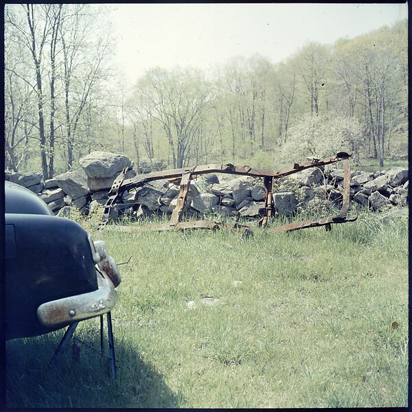 [192 Views of Junked Cars for Fortune Article "The Auto Junkyard"], Walker Evans (American, St. Louis, Missouri 1903–1975 New Haven, Connecticut), Color film transparency