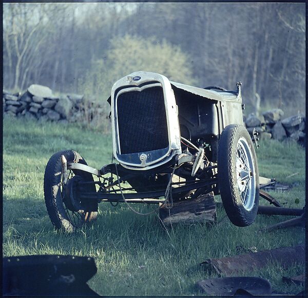 [192 Views of Junked Cars for Fortune Article "The Auto Junkyard"], Walker Evans (American, St. Louis, Missouri 1903–1975 New Haven, Connecticut), Color film transparency