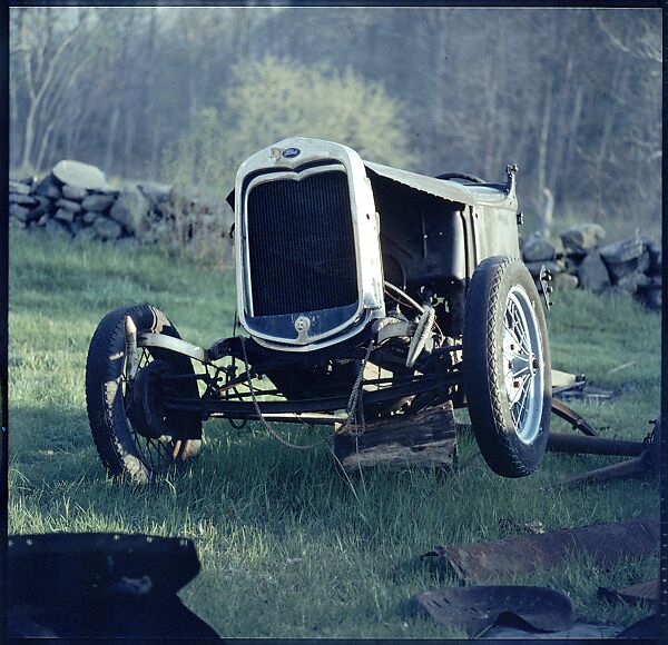 [192 Views of Junked Cars for Fortune Article "The Auto Junkyard"], Walker Evans (American, St. Louis, Missouri 1903–1975 New Haven, Connecticut), Color film transparency