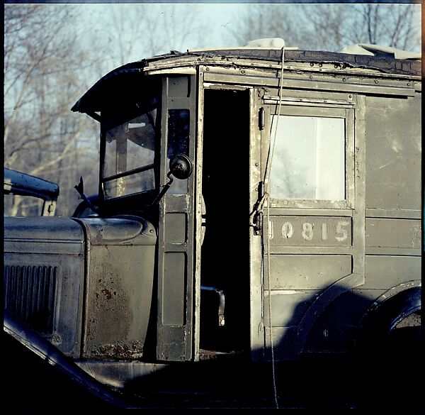 [192 Views of Junked Cars for Fortune Article "The Auto Junkyard"], Walker Evans (American, St. Louis, Missouri 1903–1975 New Haven, Connecticut), Color film transparency