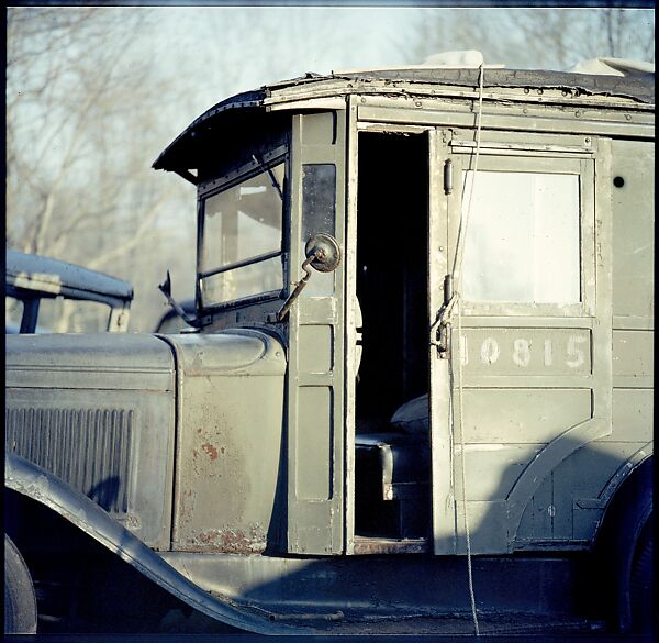 [192 Views of Junked Cars for Fortune Article "The Auto Junkyard"], Walker Evans (American, St. Louis, Missouri 1903–1975 New Haven, Connecticut), Color film transparency
