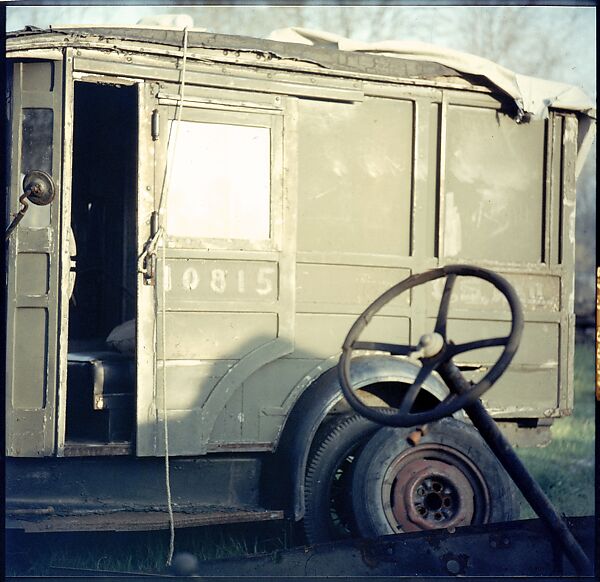 [192 Views of Junked Cars for Fortune Article "The Auto Junkyard"], Walker Evans (American, St. Louis, Missouri 1903–1975 New Haven, Connecticut), Color film transparency