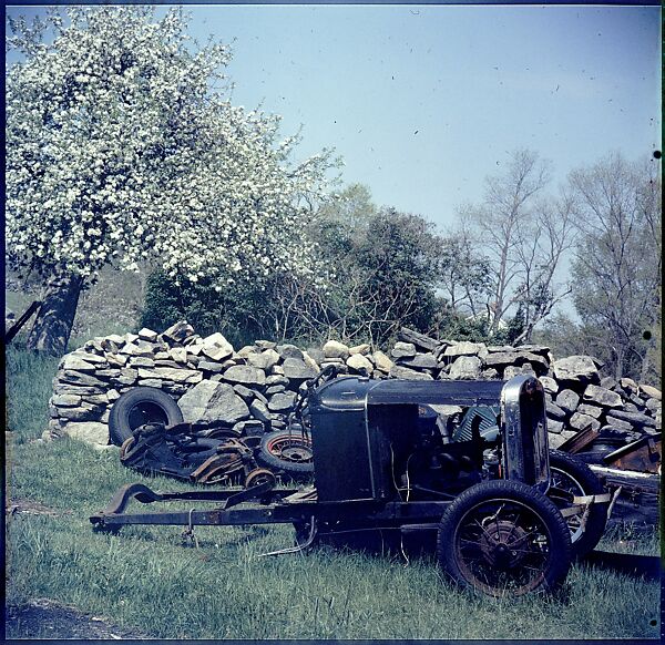 [192 Views of Junked Cars for Fortune Article "The Auto Junkyard"], Walker Evans (American, St. Louis, Missouri 1903–1975 New Haven, Connecticut), Color film transparency