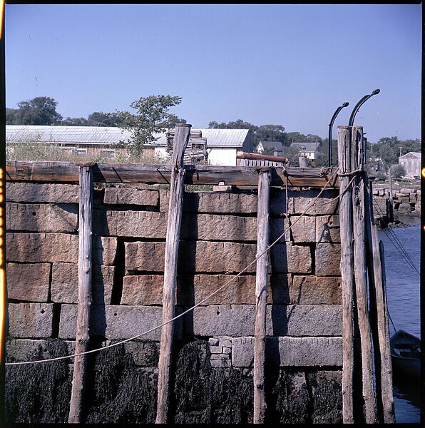 [271 Views of Stone Structures and Quarries for Fortune Article "American Masonry"], Walker Evans (American, St. Louis, Missouri 1903–1975 New Haven, Connecticut), Color film transparency
