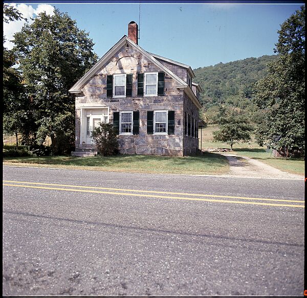 [271 Views of Stone Structures and Quarries for Fortune Article "American Masonry"], Walker Evans (American, St. Louis, Missouri 1903–1975 New Haven, Connecticut), Color film transparency