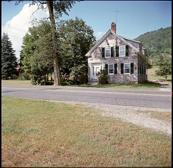 [271 Views of Stone Structures and Quarries for Fortune Article "American Masonry"], Walker Evans (American, St. Louis, Missouri 1903–1975 New Haven, Connecticut), Color film transparency