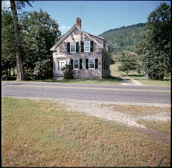 [271 Views of Stone Structures and Quarries for Fortune Article "American Masonry"], Walker Evans (American, St. Louis, Missouri 1903–1975 New Haven, Connecticut), Color film transparency