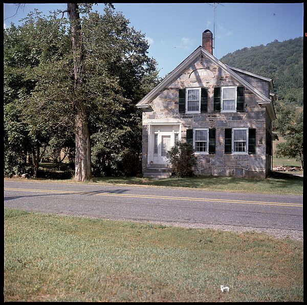 [271 Views of Stone Structures and Quarries for Fortune Article "American Masonry"], Walker Evans (American, St. Louis, Missouri 1903–1975 New Haven, Connecticut), Color film transparency