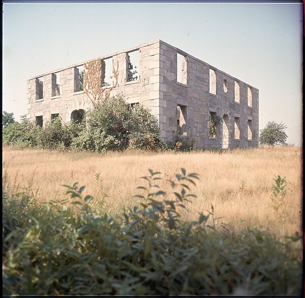[271 Views of Stone Structures and Quarries for Fortune Article "American Masonry"], Walker Evans (American, St. Louis, Missouri 1903–1975 New Haven, Connecticut), Color film transparency