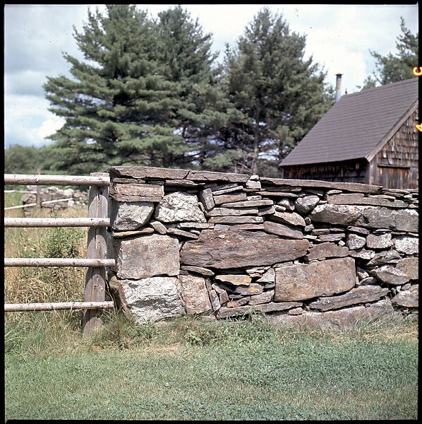 [271 Views of Stone Structures and Quarries for Fortune Article "American Masonry"], Walker Evans (American, St. Louis, Missouri 1903–1975 New Haven, Connecticut), Color film transparency