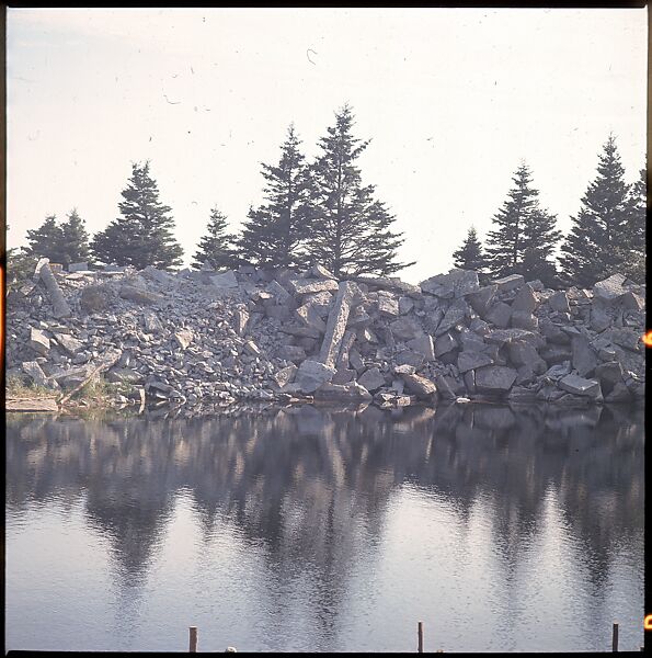 [271 Views of Stone Structures and Quarries for Fortune Article "American Masonry"], Walker Evans (American, St. Louis, Missouri 1903–1975 New Haven, Connecticut), Color film transparency