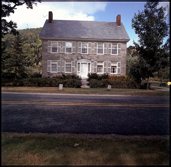[271 Views of Stone Structures and Quarries for Fortune Article "American Masonry"], Walker Evans (American, St. Louis, Missouri 1903–1975 New Haven, Connecticut), Color film transparency