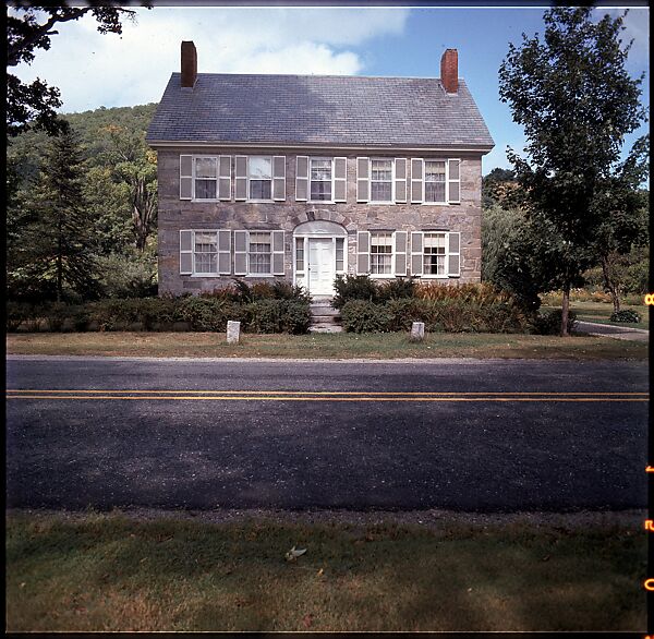 [271 Views of Stone Structures and Quarries for Fortune Article "American Masonry"], Walker Evans (American, St. Louis, Missouri 1903–1975 New Haven, Connecticut), Color film transparency