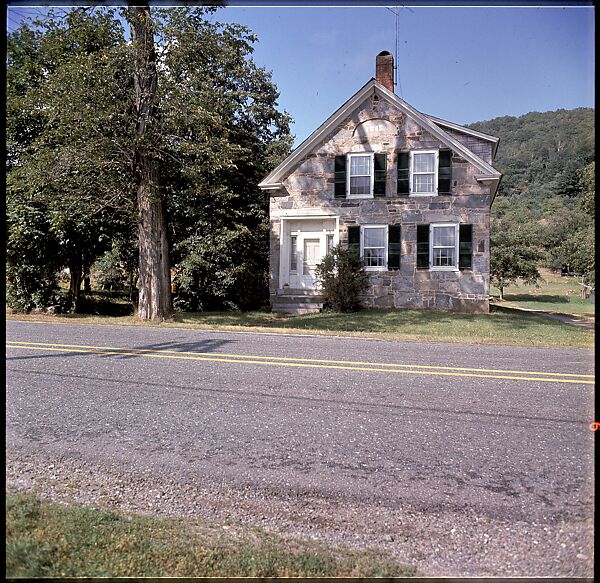 [271 Views of Stone Structures and Quarries for Fortune Article "American Masonry"], Walker Evans (American, St. Louis, Missouri 1903–1975 New Haven, Connecticut), Color film transparency
