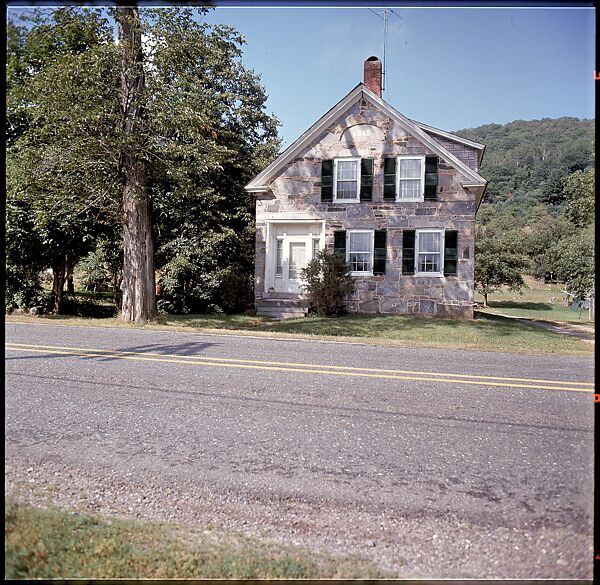 [271 Views of Stone Structures and Quarries for Fortune Article "American Masonry"], Walker Evans (American, St. Louis, Missouri 1903–1975 New Haven, Connecticut), Color film transparency