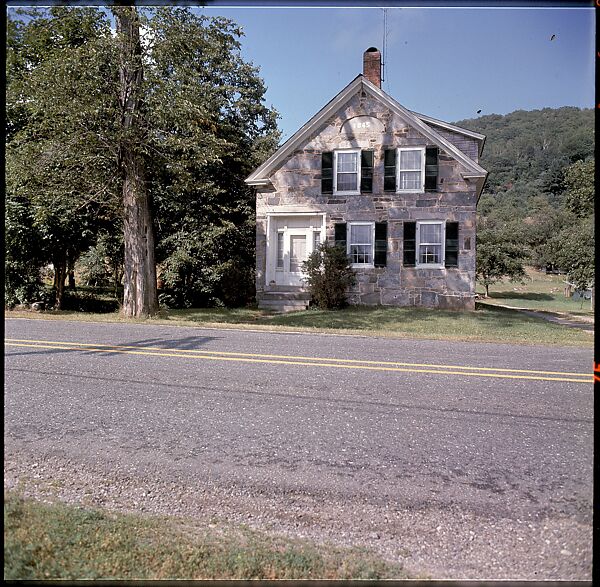 [271 Views of Stone Structures and Quarries for Fortune Article "American Masonry"], Walker Evans (American, St. Louis, Missouri 1903–1975 New Haven, Connecticut), Color film transparency
