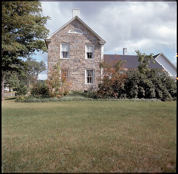 [271 Views of Stone Structures and Quarries for Fortune Article "American Masonry"], Walker Evans (American, St. Louis, Missouri 1903–1975 New Haven, Connecticut), Color film transparency
