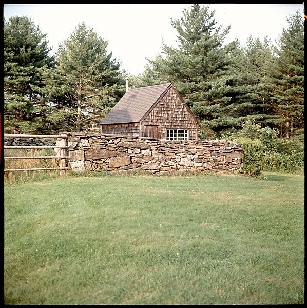 [271 Views of Stone Structures and Quarries for Fortune Article "American Masonry"], Walker Evans (American, St. Louis, Missouri 1903–1975 New Haven, Connecticut), Color film transparency