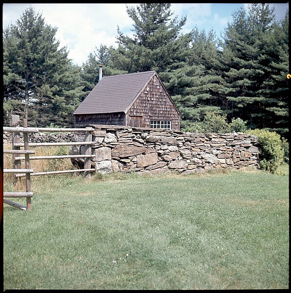 [271 Views of Stone Structures and Quarries for Fortune Article "American Masonry"], Walker Evans (American, St. Louis, Missouri 1903–1975 New Haven, Connecticut), Color film transparency