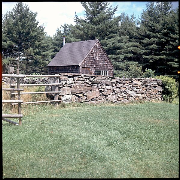 [271 Views of Stone Structures and Quarries for Fortune Article "American Masonry"], Walker Evans (American, St. Louis, Missouri 1903–1975 New Haven, Connecticut), Color film transparency