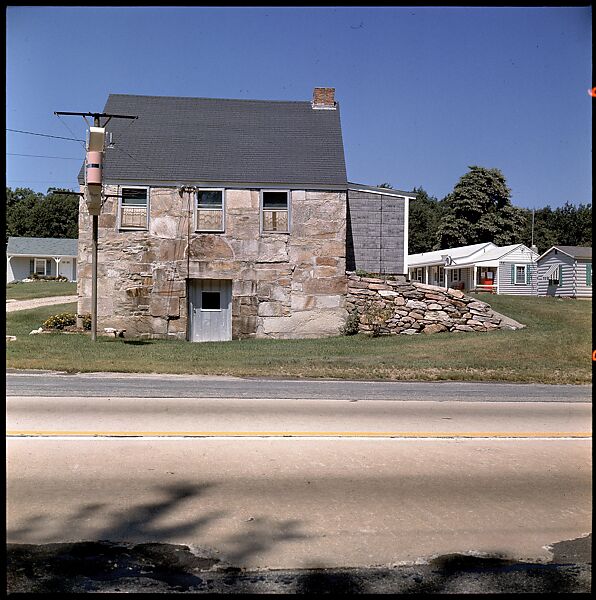 [271 Views of Stone Structures and Quarries for Fortune Article "American Masonry"], Walker Evans (American, St. Louis, Missouri 1903–1975 New Haven, Connecticut), Color film transparency
