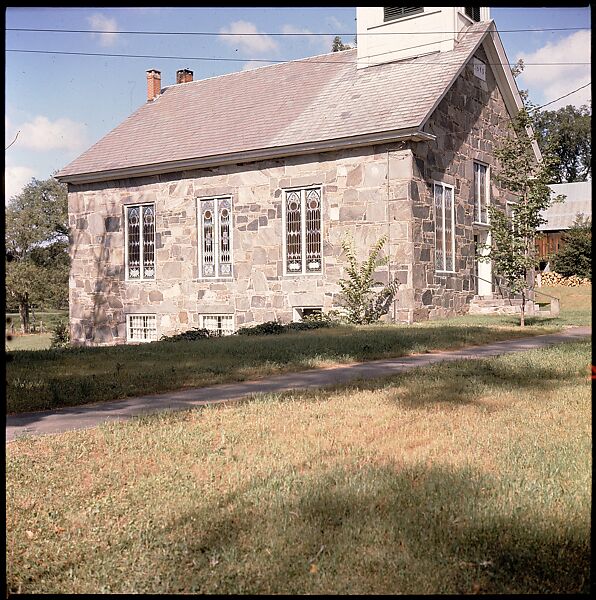 [271 Views of Stone Structures and Quarries for Fortune Article "American Masonry"], Walker Evans (American, St. Louis, Missouri 1903–1975 New Haven, Connecticut), Color film transparency