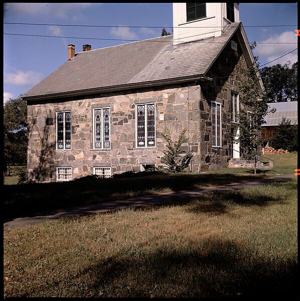 [271 Views of Stone Structures and Quarries for Fortune Article "American Masonry"], Walker Evans (American, St. Louis, Missouri 1903–1975 New Haven, Connecticut), Color film transparency