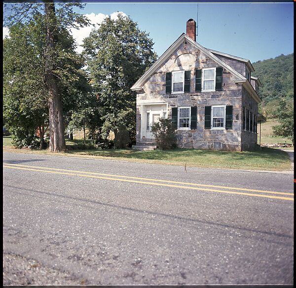 [271 Views of Stone Structures and Quarries for Fortune Article "American Masonry"], Walker Evans (American, St. Louis, Missouri 1903–1975 New Haven, Connecticut), Color film transparency