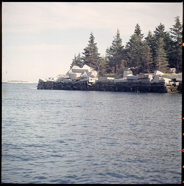 [271 Views of Stone Structures and Quarries for Fortune Article "American Masonry"], Walker Evans (American, St. Louis, Missouri 1903–1975 New Haven, Connecticut), Color film transparency